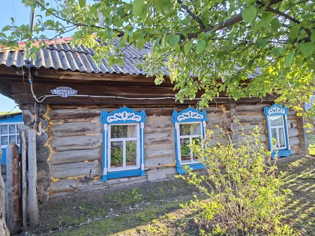 Дом в Алтайский край, Калманский район, с. Шадрино Кировская ул., 72 ... - Фото 1