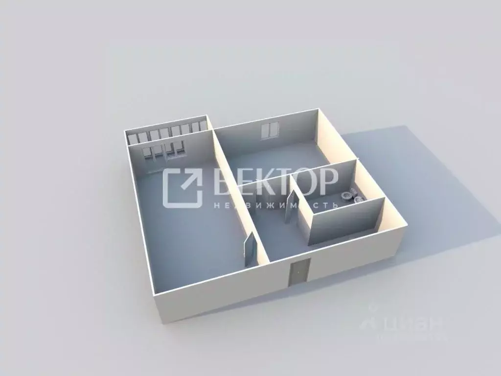 1-к кв. Костромская область, Кострома Профсоюзная ул., 30 (37.7 м) - Фото 2