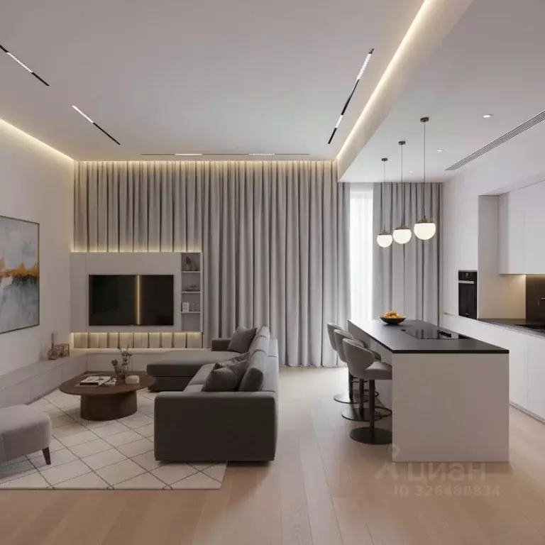 3-к кв. Москва ул. Годовикова, 11к4 (120.0 м) - Фото 1