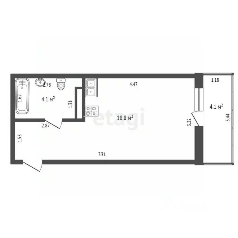 Студия Ростовская область, Ростов-на-Дону просп. Маршала Жукова, 18 ... - Фото 2