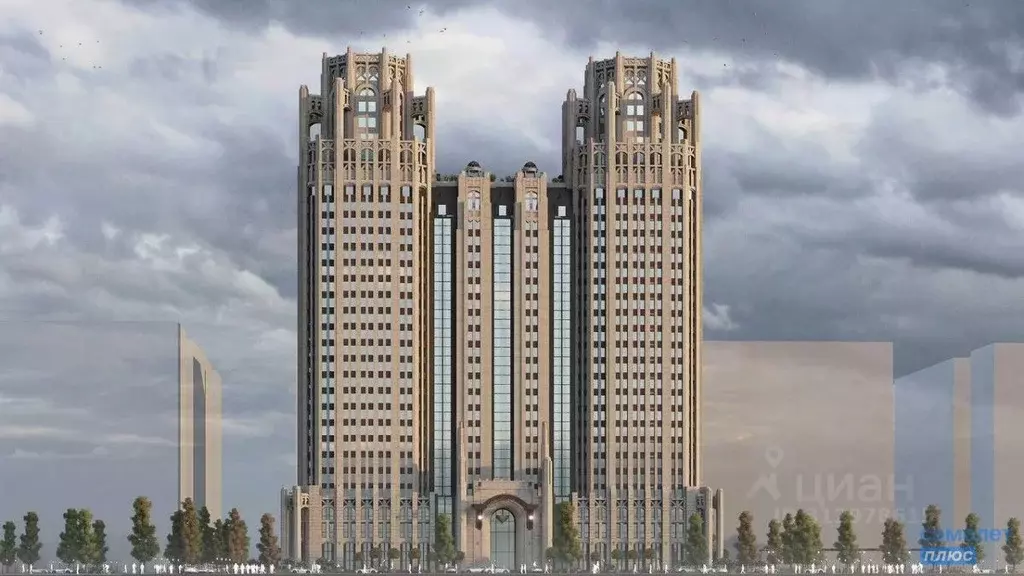 2-к кв. Чеченская республика, Грозный просп. В.В. Путина, 3А (73.3 м) - Фото 0