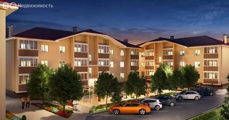 Квартира-студия: аул Новая Адыгея, Бжегокайская улица, 29/4А (19.6 м) - Фото 2