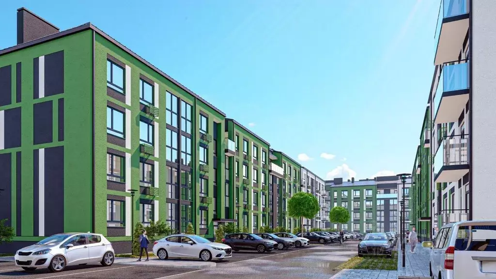 1-к кв. Калининградская область, Зеленоградск  (28.81 м) - Фото 2