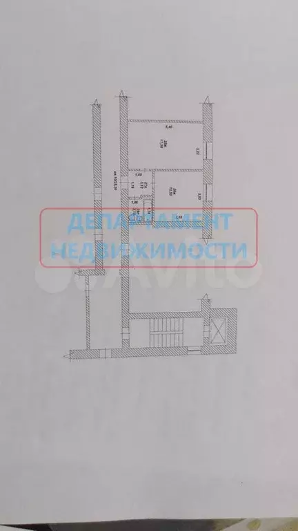 2-к. квартира, 34 м, 5/9 эт. - Фото 0
