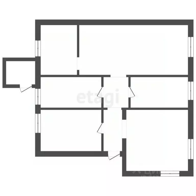 Дом в Крым, Черноморский район, с. Кировское ул. Кирова, 40 (78 м) - Фото 2