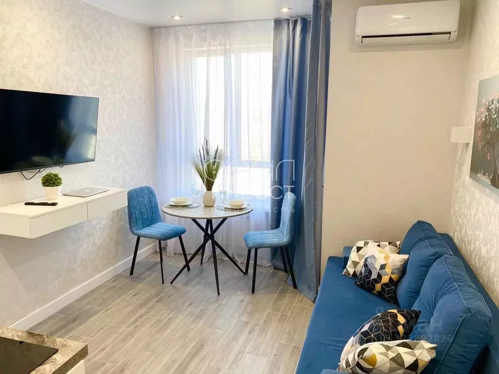 Студия Краснодарский край, Сочи Бытха мкр, ул. Ясногорская, 16/8к3 ... - Фото 1