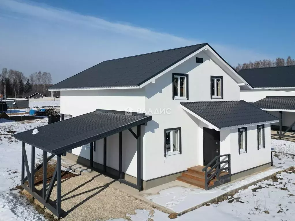 Дом в Калужская область, Боровский район, Совьяки с/пос, д. Рязанцево ... - Фото 1