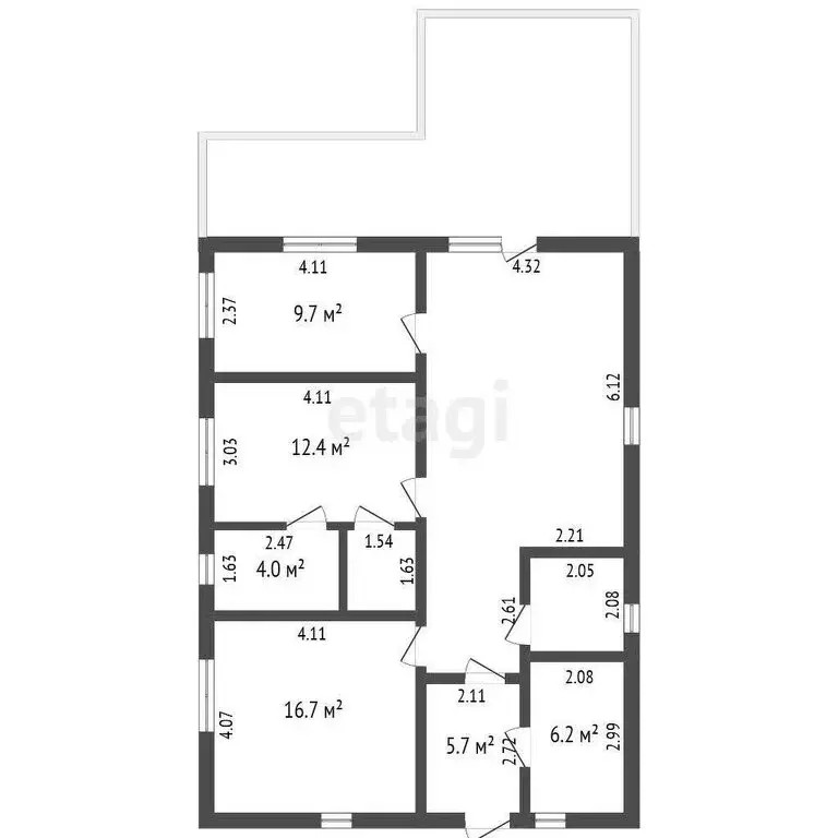 Дом в Калужская область, Дзержинский муниципальный округ, сельское ... - Фото 1
