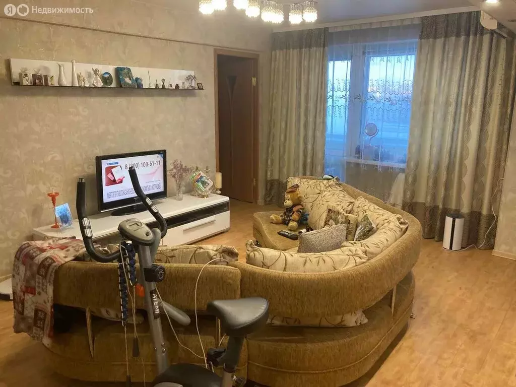 3-комнатная квартира: Благовещенск, Партизанская улица, 69 (50 м) - Фото 2