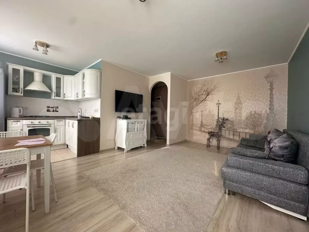 2-к. квартира, 46,1 м, 4/5 эт. - Фото 1