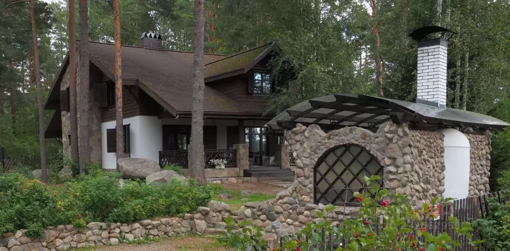 Дом в Ленинградская область, Выборгский район, Полянское с/пос, пос. ... - Фото 1