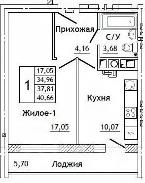 1-к кв. Смоленская область, Смоленский муниципальный округ, д. ... - Фото 0