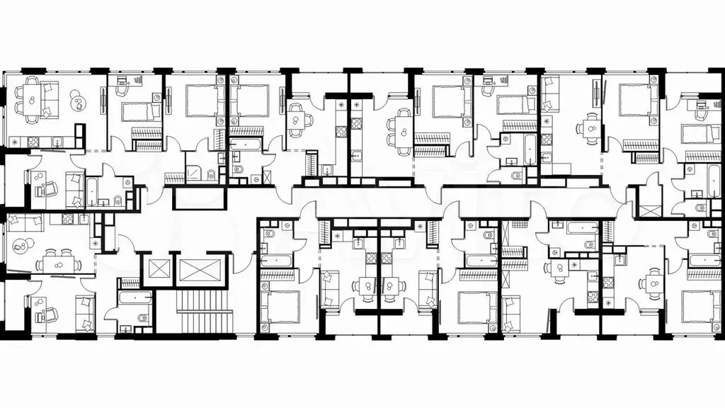 1-к. квартира, 32,1 м, 12/14 эт. - Фото 1