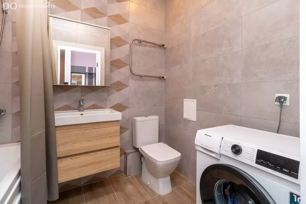 1-комнатная квартира: Тюмень, улица Пожарных и Спасателей, 5к1 (30 м) - Фото 2