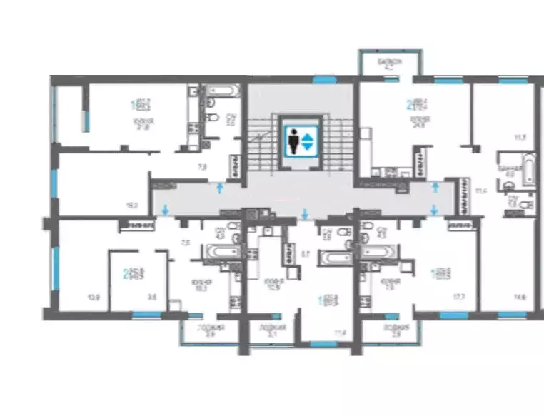 2-к кв. Крым, Феодосия ш. Симферопольское, 48к1 (72.2 м) - Фото 2