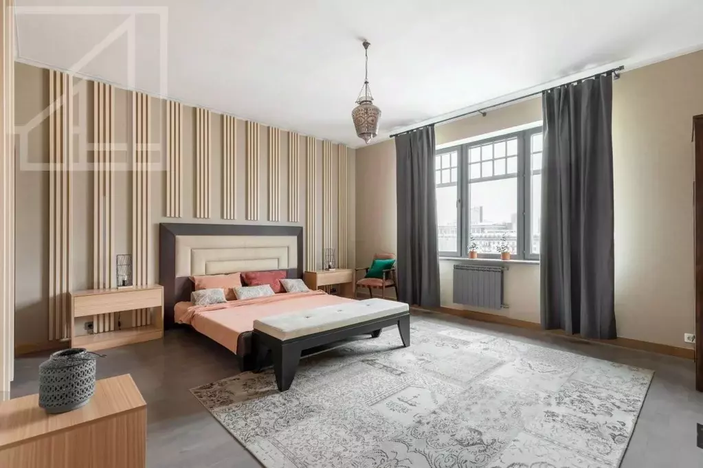 3-к кв. Москва 1-й Смоленский пер., 17 (140.0 м) - Фото 1