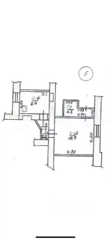 1-к кв. Крым, Симферополь ул. Маяковского, 7 (34.7 м) - Фото 2