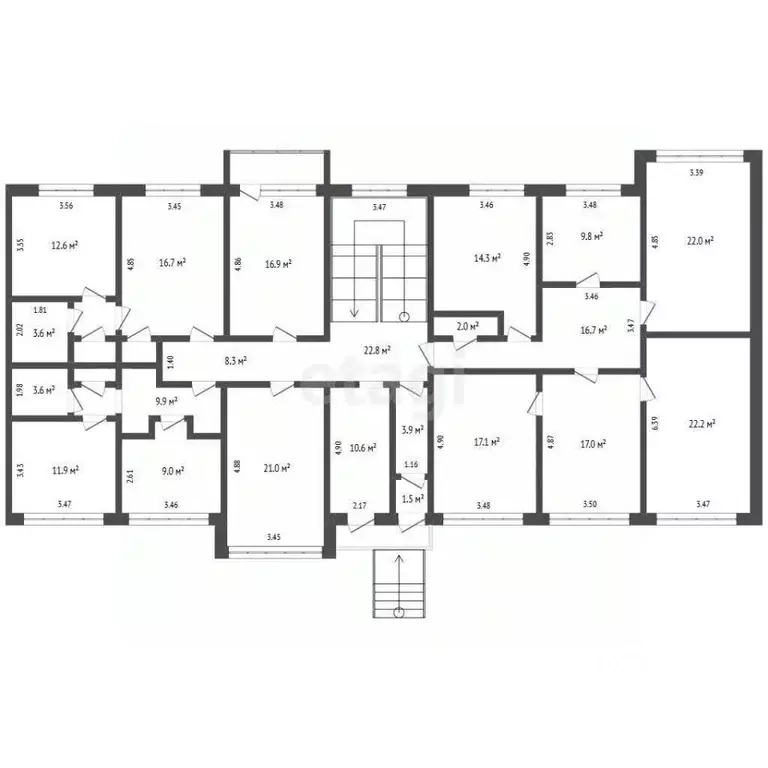Офис в Ямало-Ненецкий АО, Новый Уренгой Ямальская ул., 19 (268 м) - Фото 2
