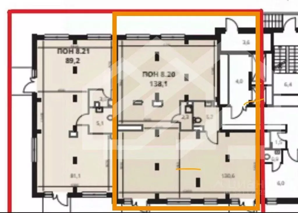 Торговая площадь в Москва Ленинградское ш., 228к1 (138 м) - Фото 2