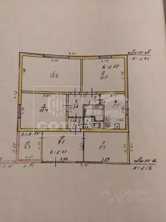 Дом в Воронежская область, Новоольшанское с/пос, пос. Нижнедевицк ул. ... - Фото 2