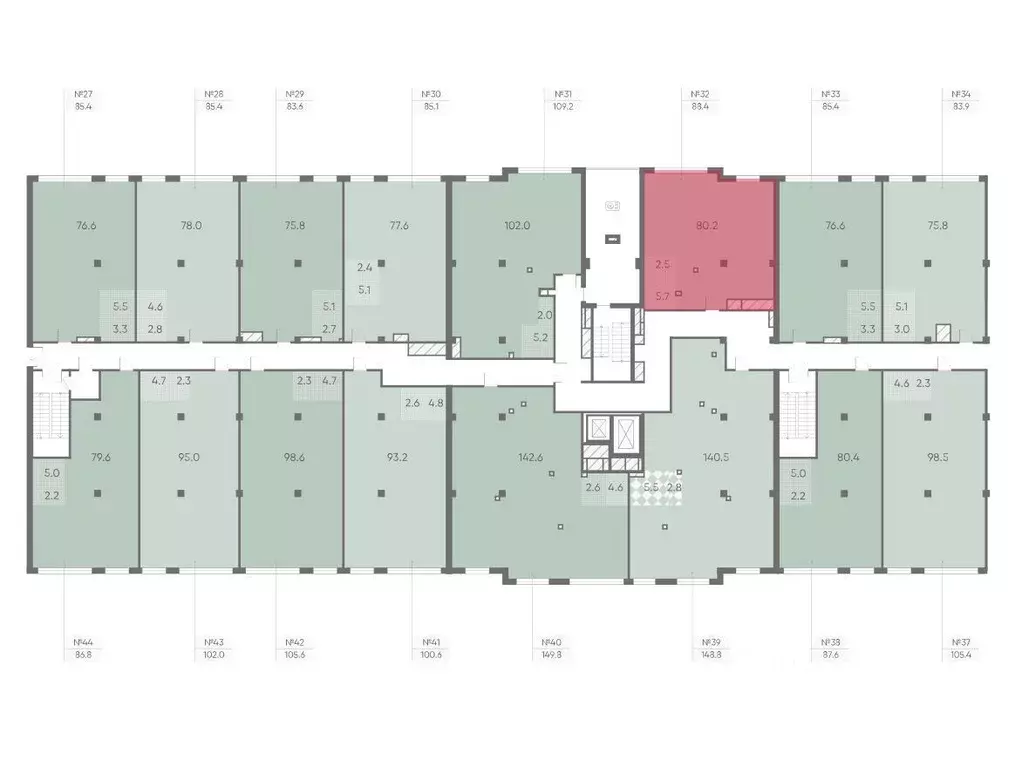 Офис в Санкт-Петербург Партизанская ул., 5 (88 м) - Фото 2