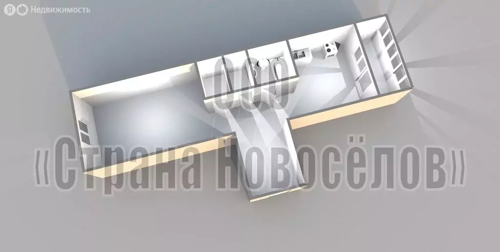 1-комнатная квартира: Саранск, улица Маринина, 19 (50 м) - Фото 2