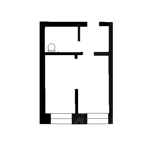 1-к кв. Нижегородская область, Дзержинск Водозаборная ул., 1 (23.5 м) - Фото 2