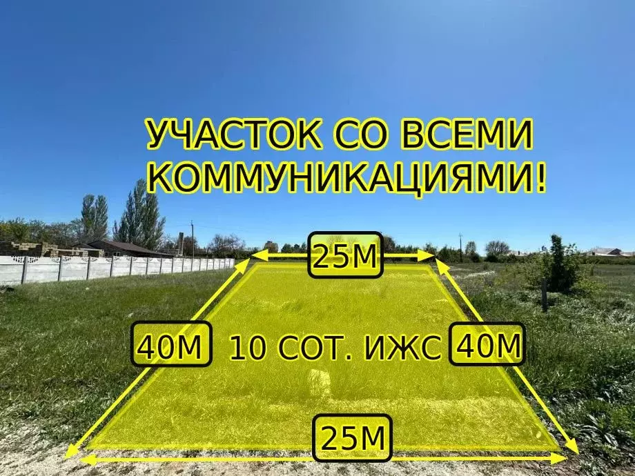 Участок в Крым, Симферопольский район, с. Урожайное, Ана-Юрт кв-л  ... - Фото 0