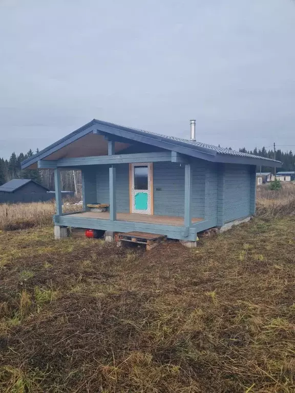 Дом в Пермский край, Пермский муниципальный округ, д. Большакино ул. ... - Фото 1