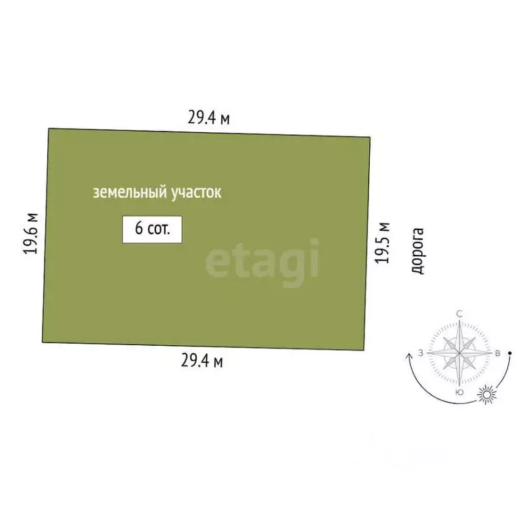 Участок в Тюменская область, Нижнетавдинский район, Тюневское с/пос, 7 ... - Фото 2