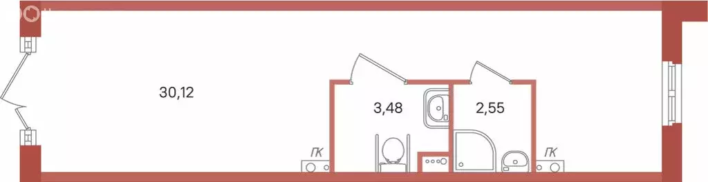 Помещение свободного назначения (36.15 м) - Фото 1