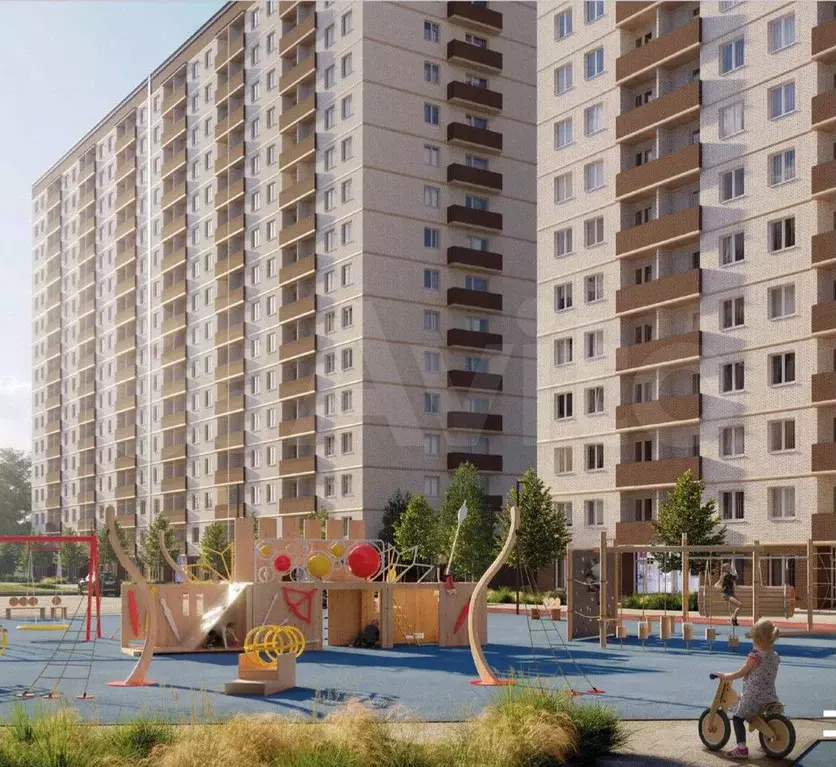 1-к. квартира, 40,5 м, 16/16 эт. - Фото 1