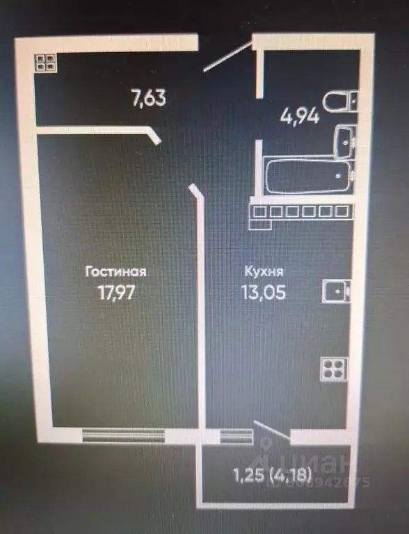 1-к кв. Самарская область, Самара Белорусская ул., 18 (48.0 м) - Фото 0