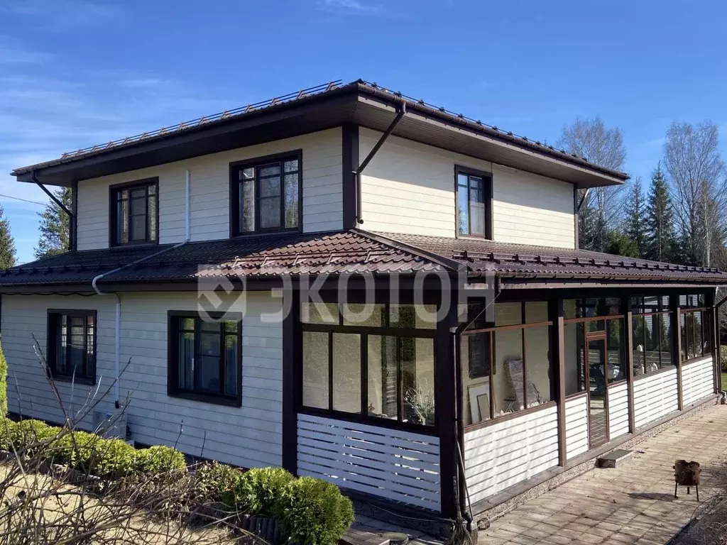 Коттедж в Ленинградская область, Выборгский район, Первомайское с/пос, ... - Фото 1