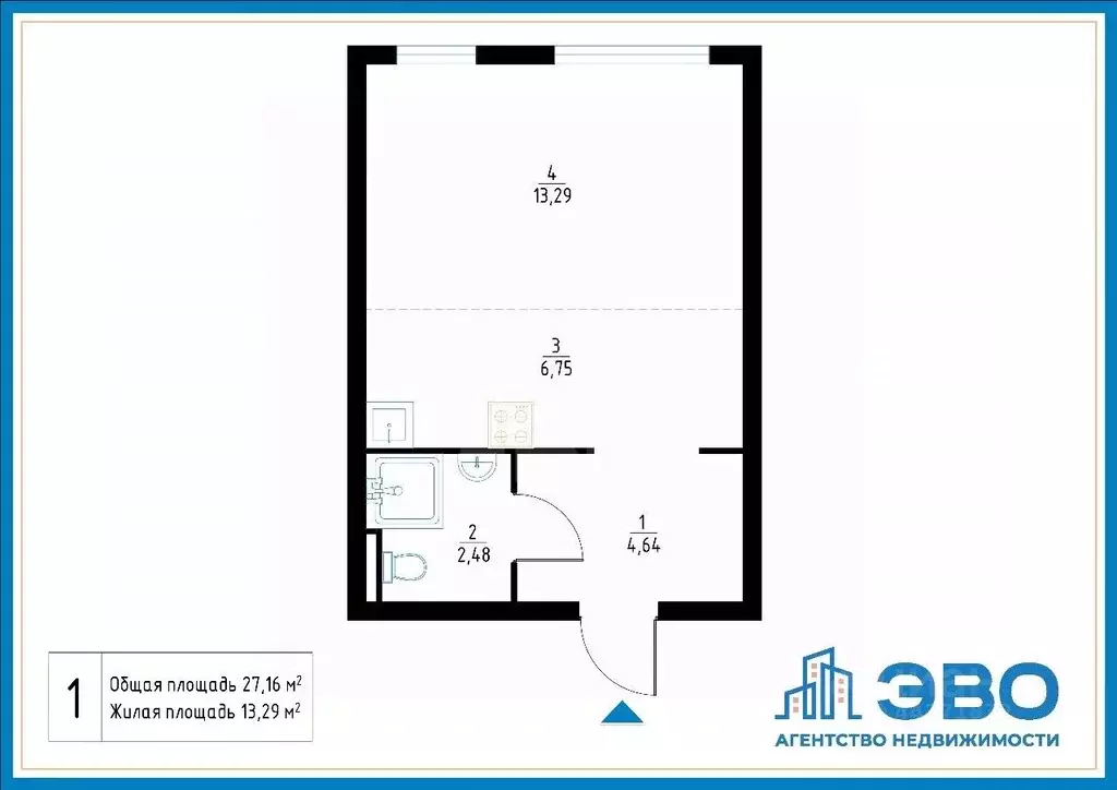 Студия Ленинградская область, Всеволожский район, Заневское городское ... - Фото 2