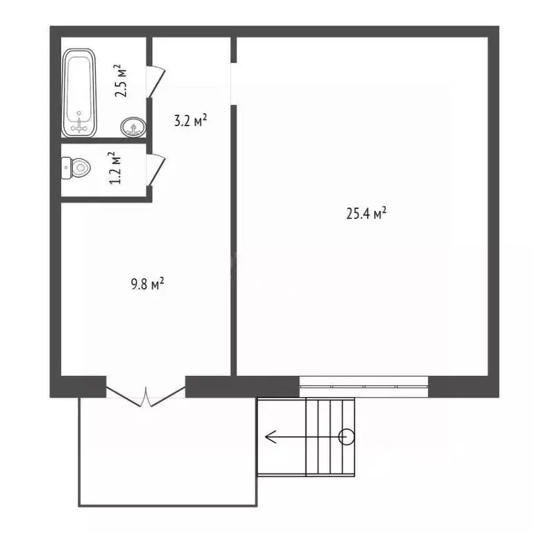 Офис в Красноярский край, Красноярск Северный мкр, ул. Водопьянова, 2 ... - Фото 2