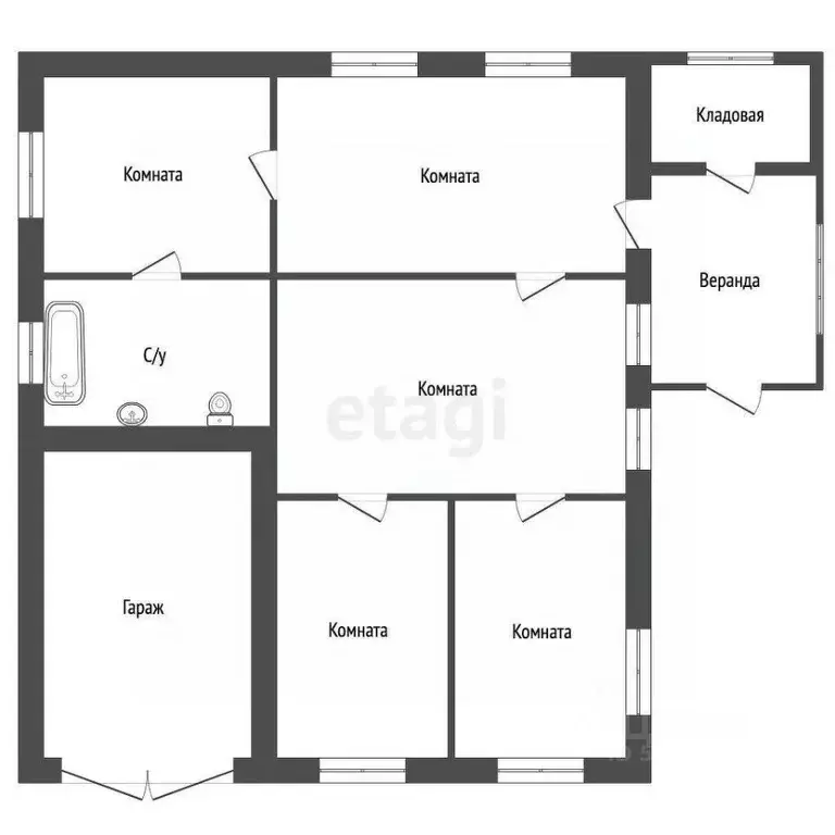 Дом в Саратовская область, Балашовский район, Хоперское муниципальное ... - Фото 1