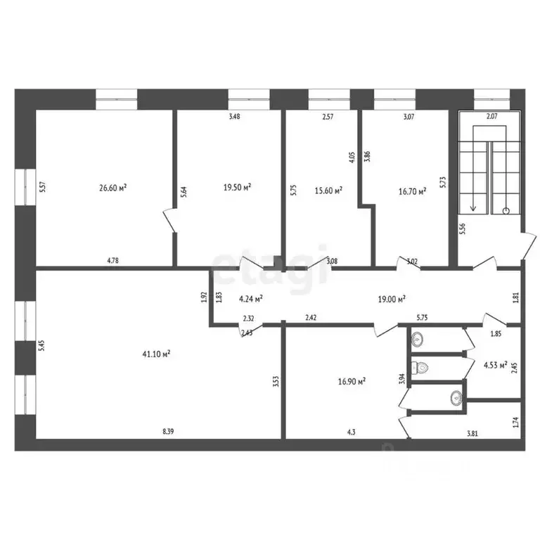 Офис в Коми, Сыктывкар Лесопарковая ул., 32/1 (73 м) - Фото 1