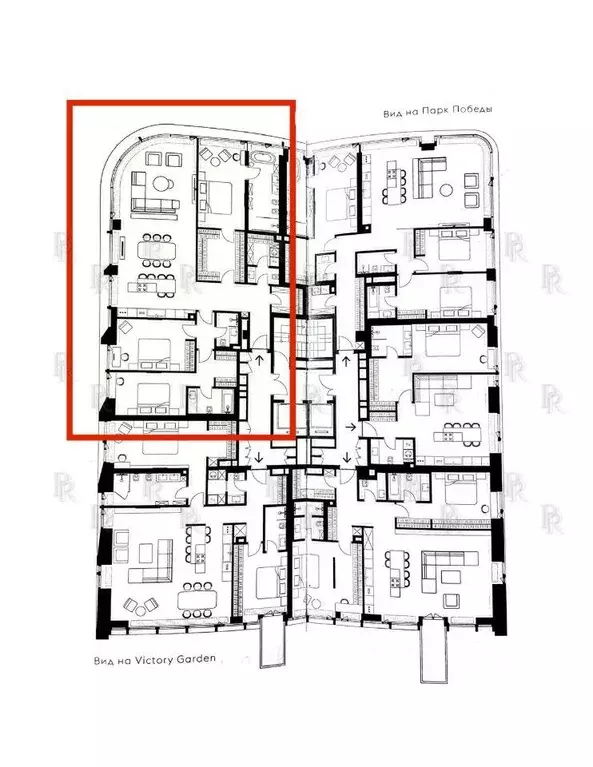 Квартира, 4 комнаты, 180 м - Фото 1