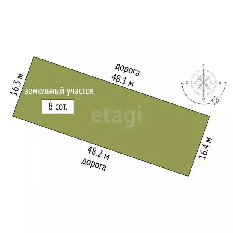 Участок в Башкортостан, Стерлитамакский район, Казадаевский сельсовет, ... - Фото 2