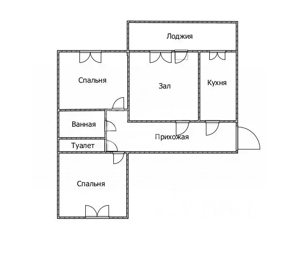 3-к кв. Ульяновская область, Ульяновск ул. Шолмова, 14 (65.1 м) - Фото 1
