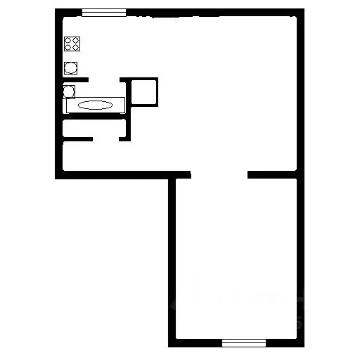 2-к кв. Нижегородская область, Нижний Новгород просп. Героев, 41 (42.0 ... - Фото 2