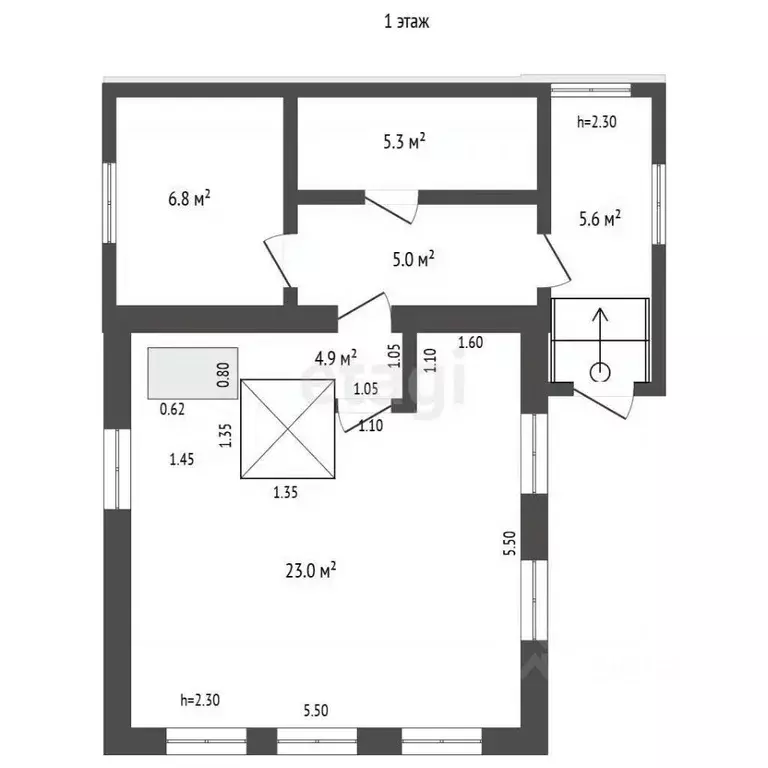 Дом в Удмуртия, с. Шаркан ул. Мичурина, 11 (33 м) - Фото 2