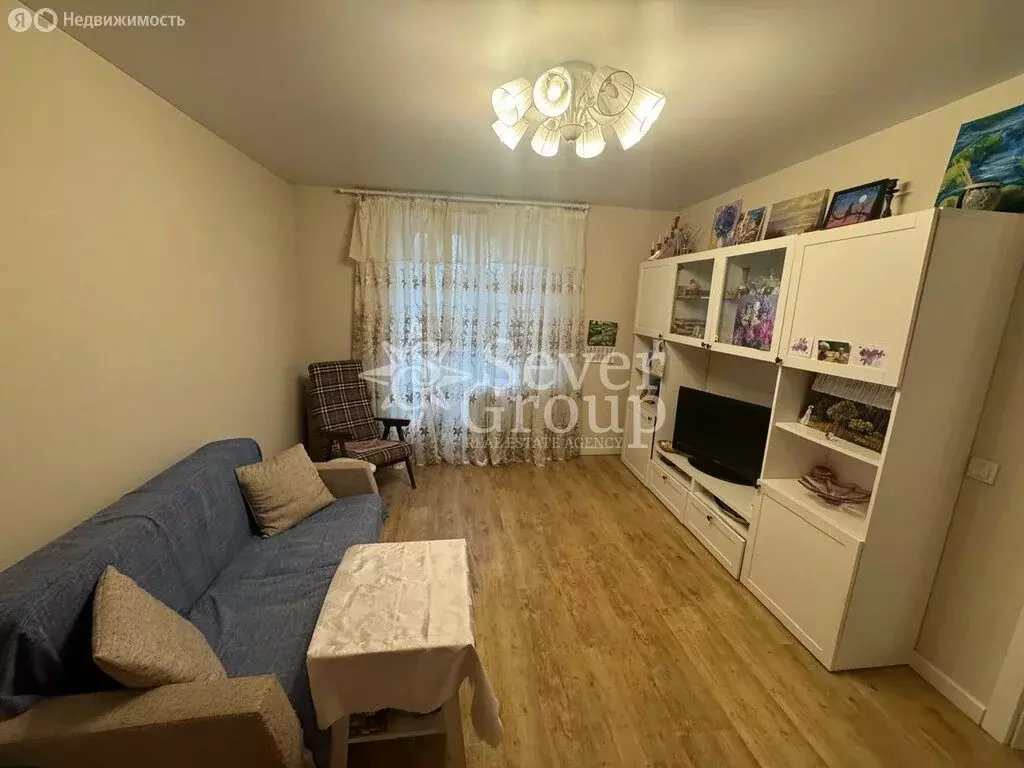 1-комнатная квартира: Пушкин, Оранжерейная улица, 53А (31.2 м) - Фото 0