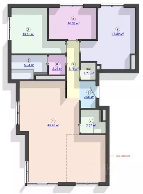 4-к кв. Москва Волоколамское ш., 95/2 (111.0 м) - Фото 2