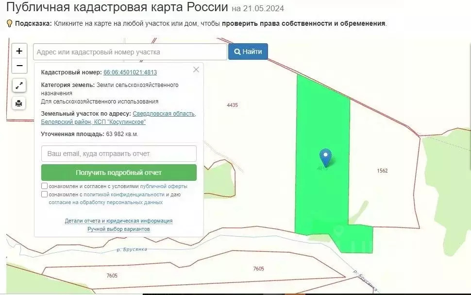 Участок в Свердловская область, Белоярский муниципальный округ, д. ... - Фото 1