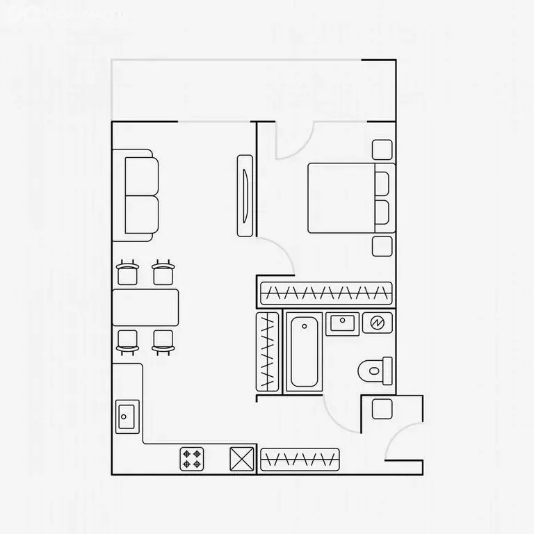 2-комнатная квартира: Москва, улица Василисы Кожиной, 13 (57 м) - Фото 1