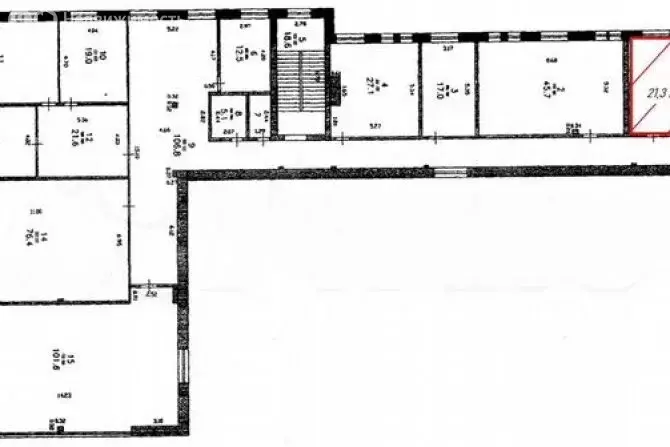 Офис (21.3 м) - Фото 2