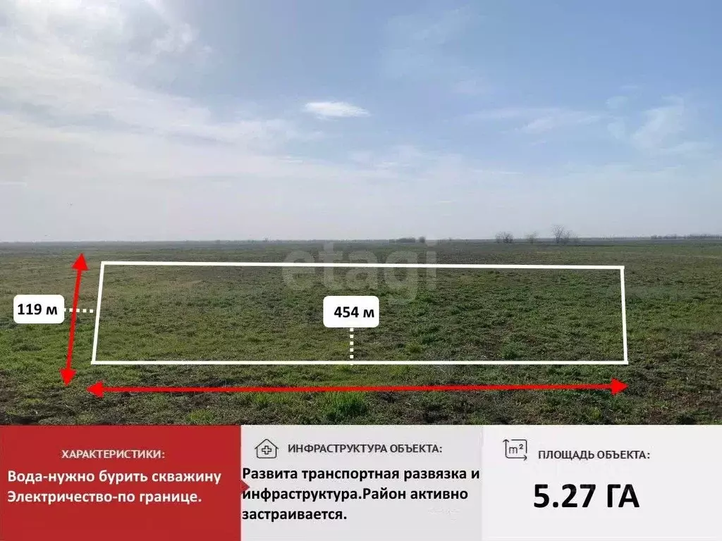 Участок в Крым, Красногвардейский район, Колодезянское с/пос, с. ... - Фото 1