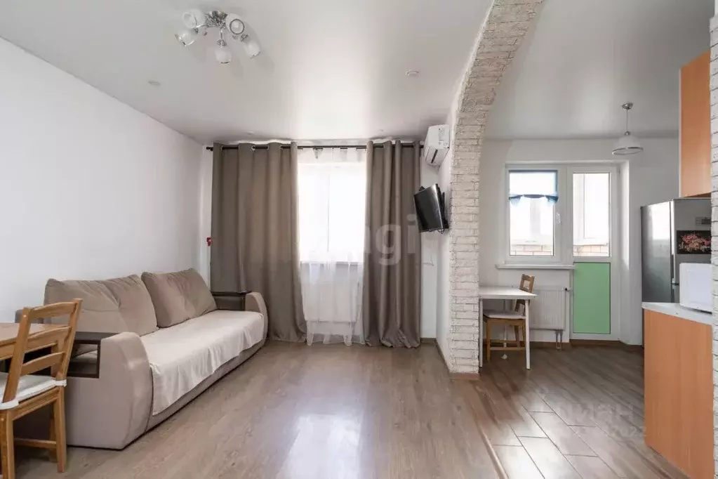 1-к кв. Краснодарский край, Краснодар ул. Западный обход, 42к6 (31.5 ... - Фото 1